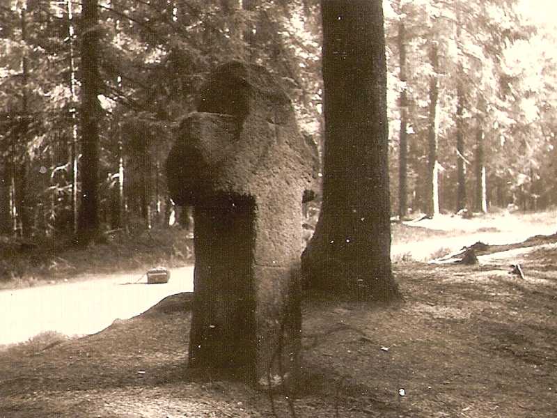 Das Steinerne Kreuz um 1970